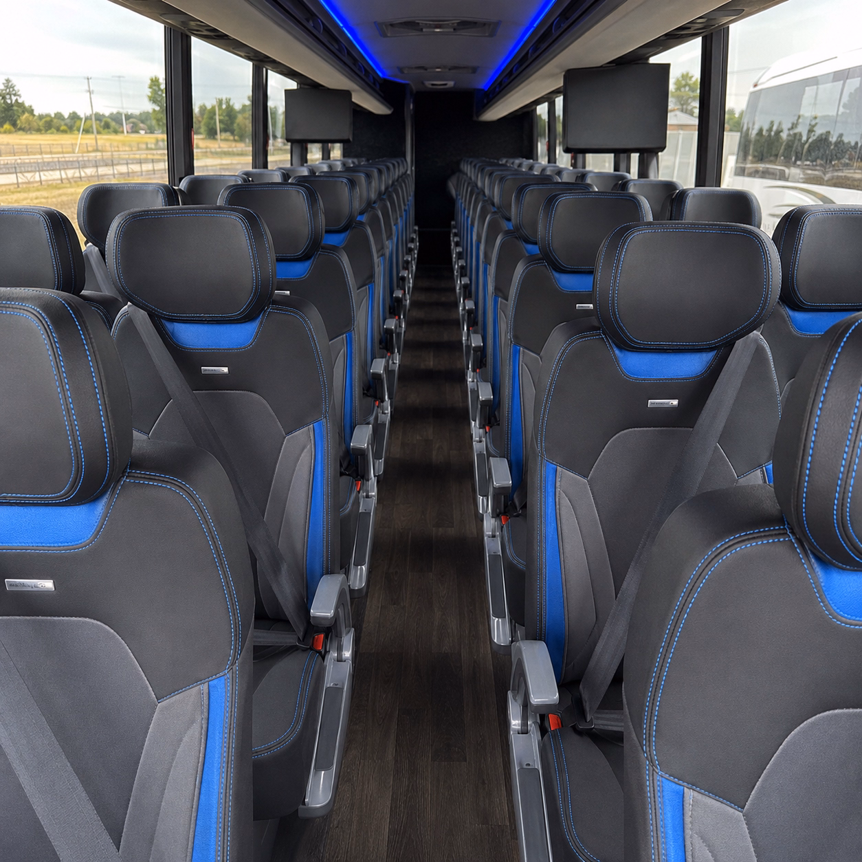 new bedford bus rental service area