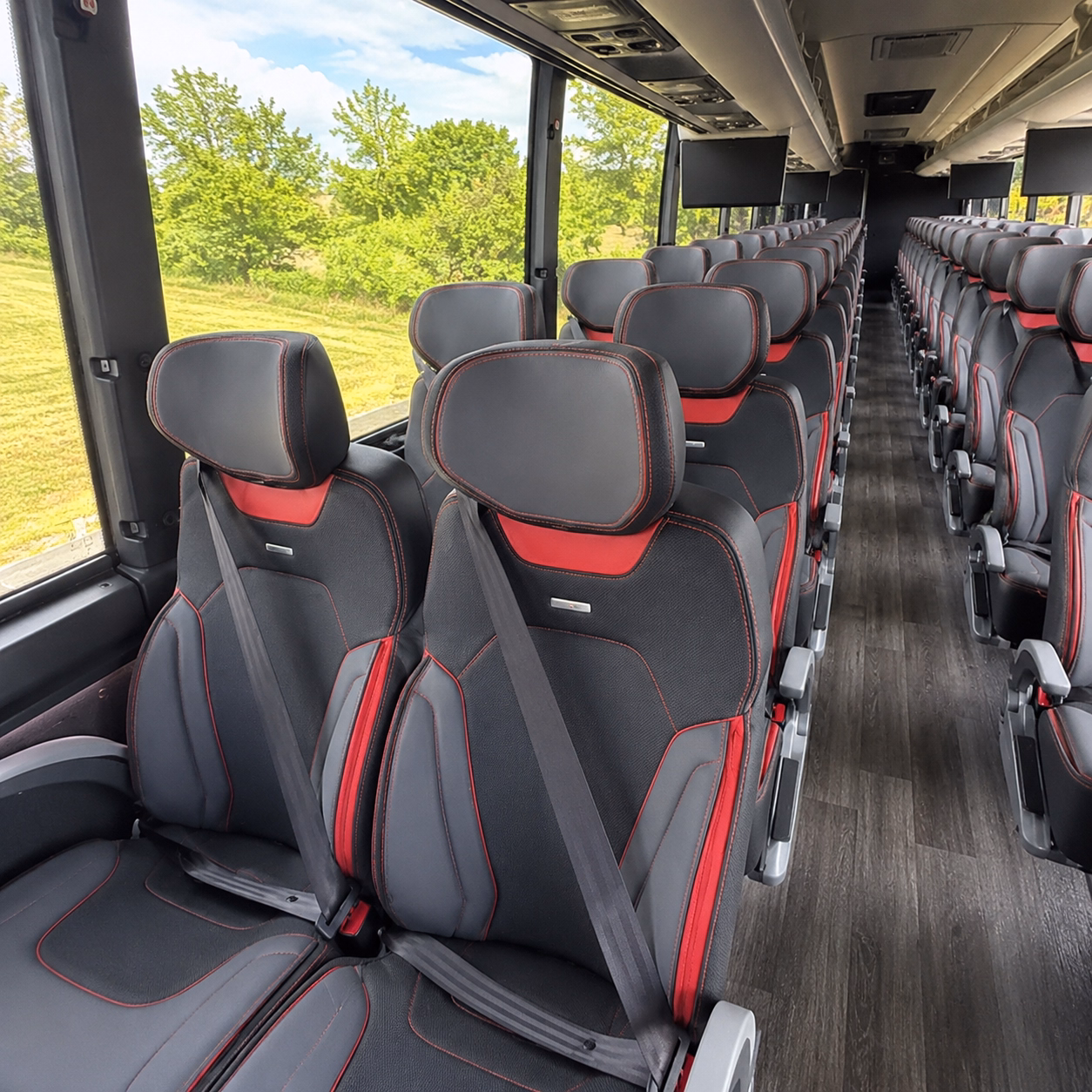 new bedford charter bus interior gallery