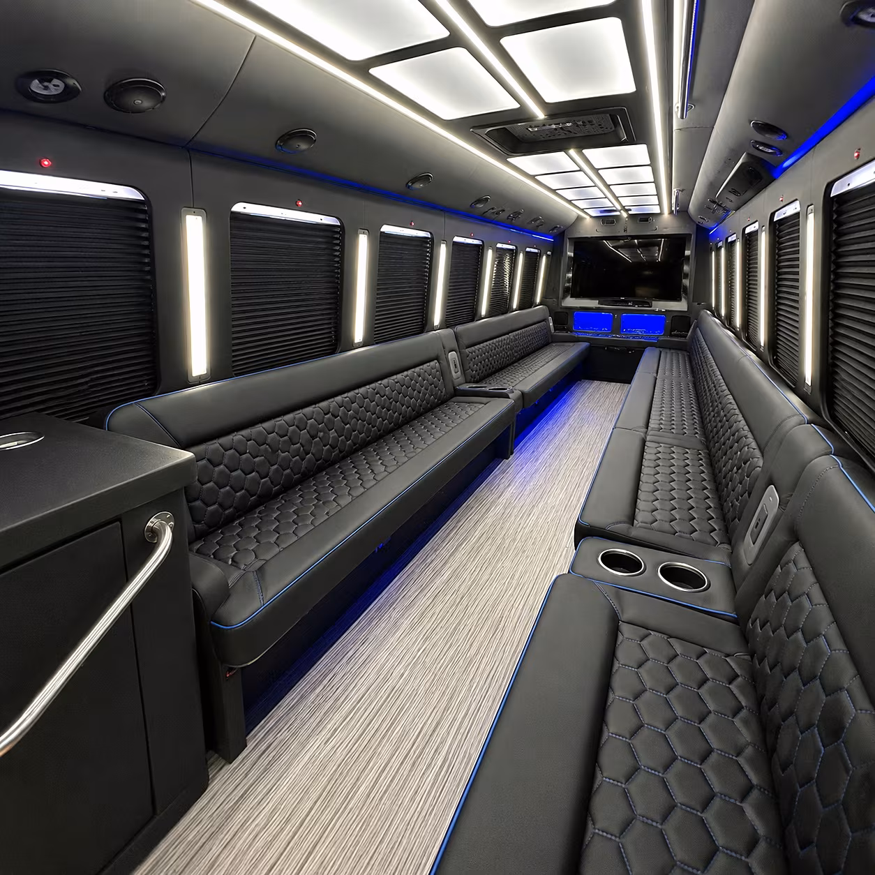 new bedford party bus rentals inside